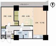 サングレイス港南台壱番館の間取り画像