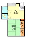 市川荘の間取り画像