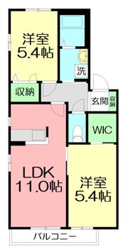C・フラッツの間取り画像