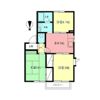 メゾン小町Cの間取り画像