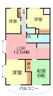アルテールNの間取り画像