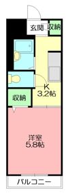 メゾンポローニアの間取り画像