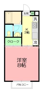 GRACECOURT海老名の間取り画像