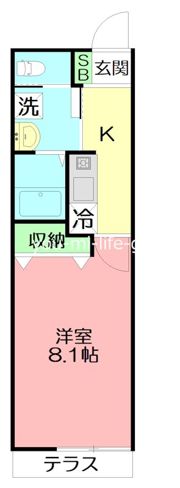 ルピナスの間取り画像