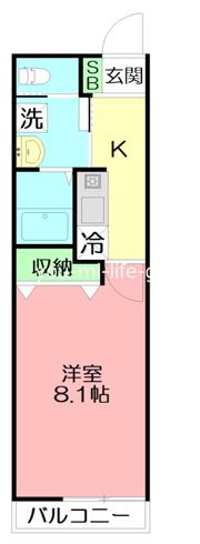 ルピナスの間取り画像
