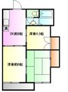 コーポ矢野の間取り画像