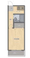 コーポ水引の間取り画像