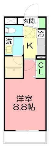 グレイスフラットの間取り画像