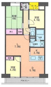 CITY21の間取り画像