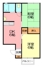 パリスの間取り画像