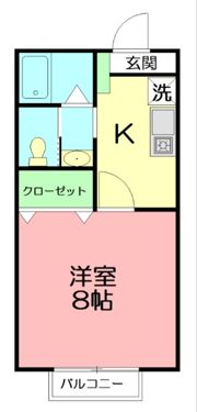 ルーチェ水引の間取り画像