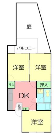 ウィズ茅ヶ崎の間取り画像