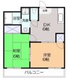 シティハイム高橋の間取り画像