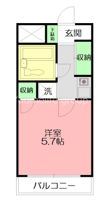 グリーンハイツ参番館の間取り画像