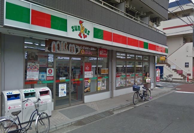 近くのサンクス 横浜戸塚小前店まで1,043m（徒歩14分）