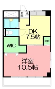 ブランドールの間取り画像