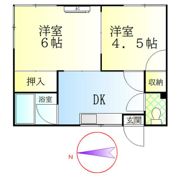 グリーンハイツの間取り画像