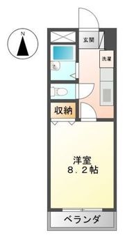 ロズウェルシブヤの間取り画像