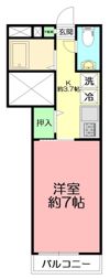 コーラル Kの間取り画像