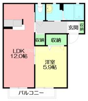 タウンパレスの間取り画像