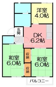ルミエールコスモ Aの間取り画像