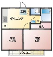サン・ハイツの間取り画像