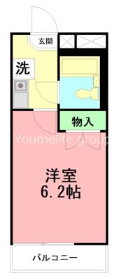 クラージュ湘南の間取り画像