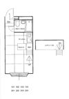 Access 若松町の間取り画像