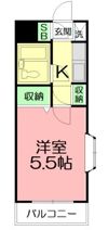 マキシス本厚木の間取り画像