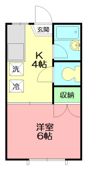ローゼンハイム松枝の間取り画像