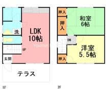山口テラスの間取り画像