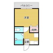 さつきハイツの間取り画像