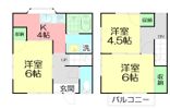 コーポユズIIの間取り画像