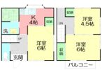 コーポユズIIの間取り画像