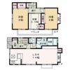 鵠沼海岸6丁目貸家の間取り画像