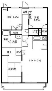 UNO PALACEの間取り画像