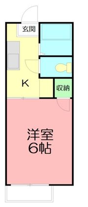日新パレスB棟の間取り画像