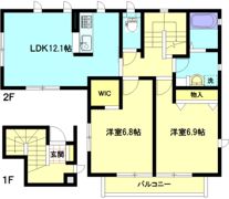 グランデージ鎌倉の間取り画像
