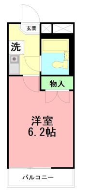 クラージュ湘南の間取り画像