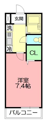 湘南ビーチハイムの間取り画像