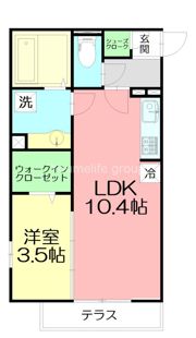 アネックス永野の間取り画像