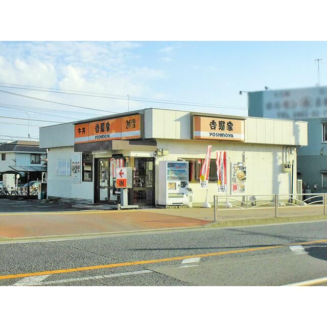 近くの吉野家246号線愛甲石田店まで323m（徒歩5分）