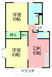 スプリングピアBの間取り画像