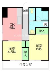 萩原ビルの間取り画像