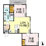 リッシュ湘南の間取り画像