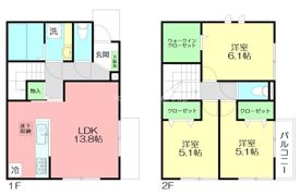 稲荷森ハウスの間取り画像