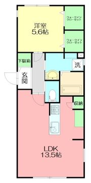 グレース悠の間取り画像