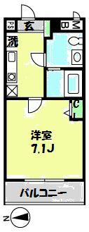 ルクソールの間取り画像