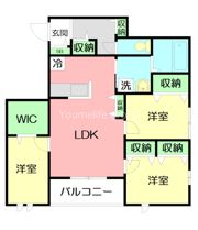 ソレイユ片瀬の間取り画像