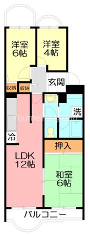 湘南カワマヒルズの間取り画像